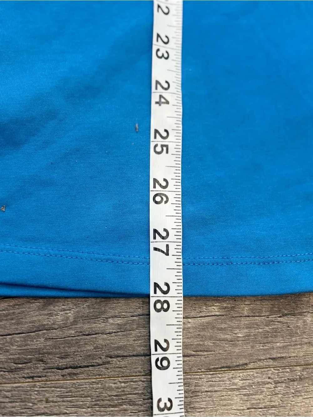 Nike Women’s Short Sleeve Tee in Bright Blue with Yellow Trim